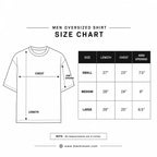Blacked Stone Wash Men Oversized T-Shirt